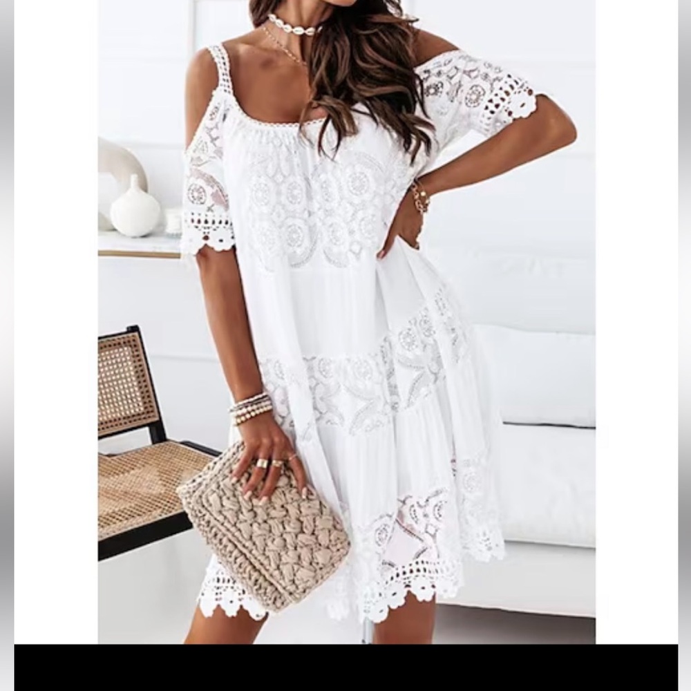 Summer laced dress size S